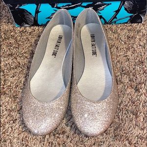 Sparkly shoes